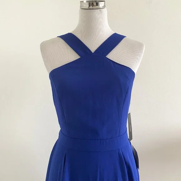 Lulu's Forevermore Royal Blue Skater Dress - Picture 5 of 16